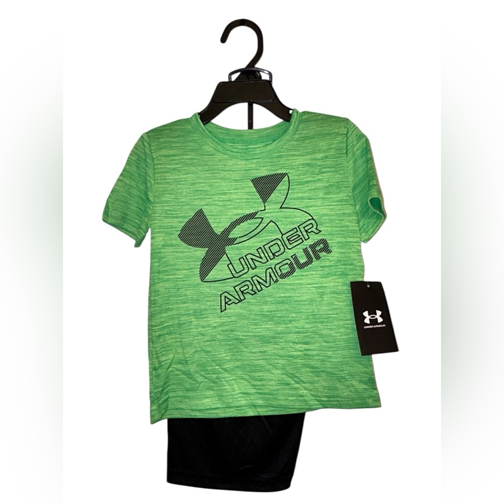 Under Armour Kids Matching Set - Vapor Green and Black